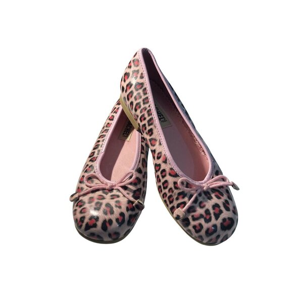Rachel Shoes big Girls Size 3 Leopard Print Ballet Flats shoes - Picture 1 of 8